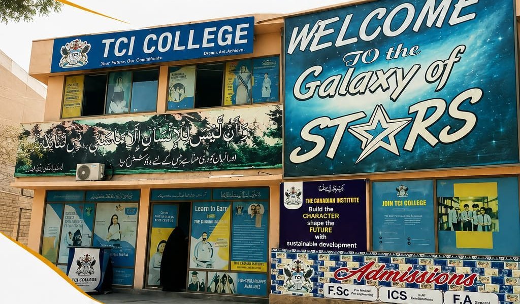 TCI College building, Satellite Town, Rahim Yar Khan